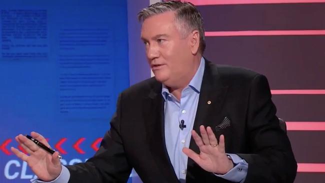 Does Eddie McGuire have a conflict of interest? Picture: Channel 9