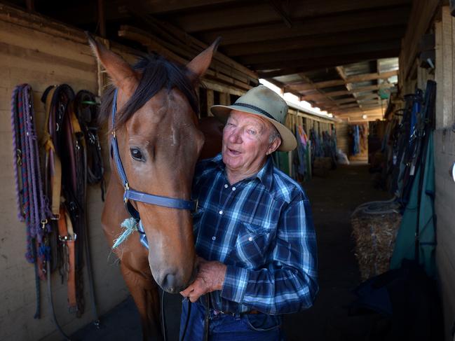 Flemington’s longest-serving clerk of course John ‘Patto’ Patterson.