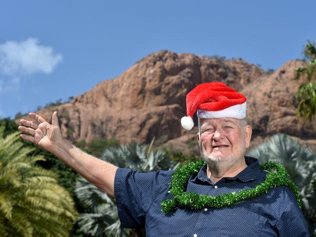 Peter Higgins, one of the masterminds behind the Saint on Castle Hill, at Queens Gardens. Picture: Evan Morgan