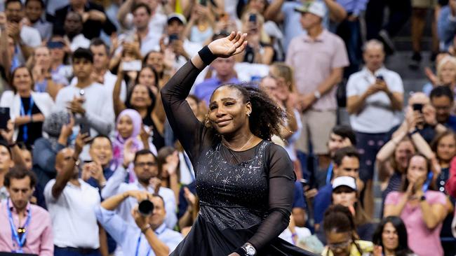 Serena Williams has retired one title short. Photo by COREY SIPKIN / AFP