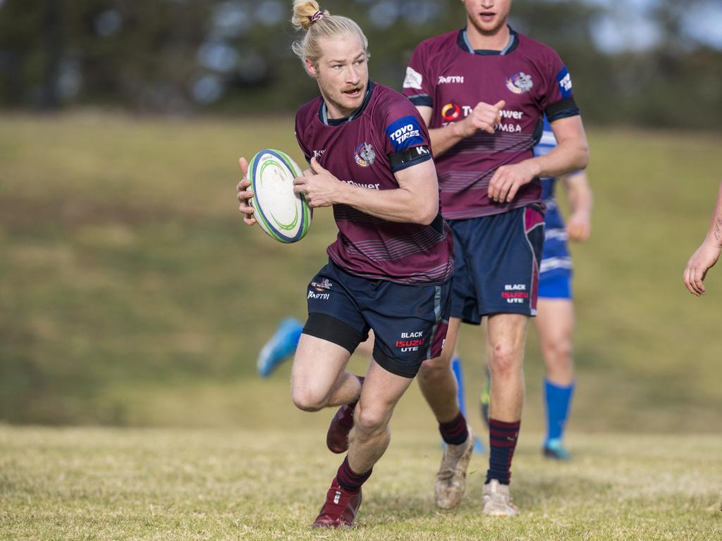 Will Jackson for Toowoomba Bears against USQ in Downs Rugby Risdon Cup round 11 rugby union at USQ, Saturday, June 19, 2021. Picture: Kevin Farmer