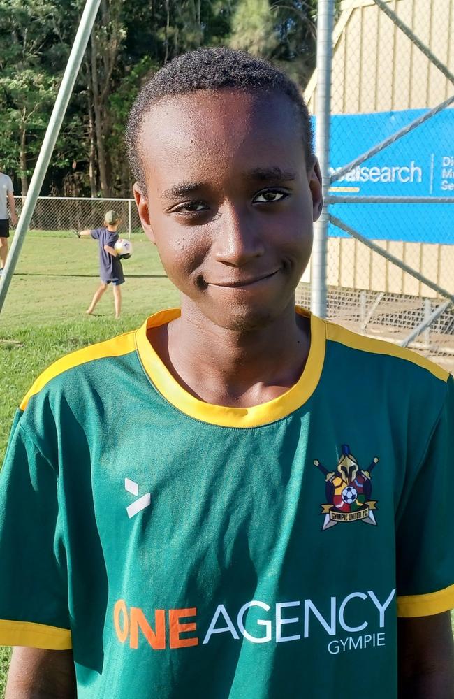 Ben Sunday from Gympie United has been named by his coaches as a player to watch.