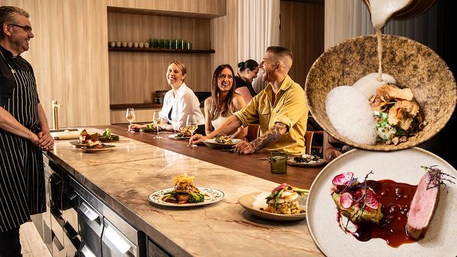 Babae takes hotel restaurant dining to a new level.