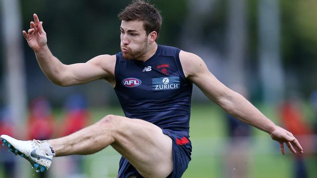 Melbourne co-captain Jack Viney. Picture: Michael Klein