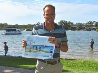 HUGE RESPONSE: Noosa Council's Clint Irwin is urging more locals to join an already massive response on river foreshore land use. Picture: Peter Gardiner