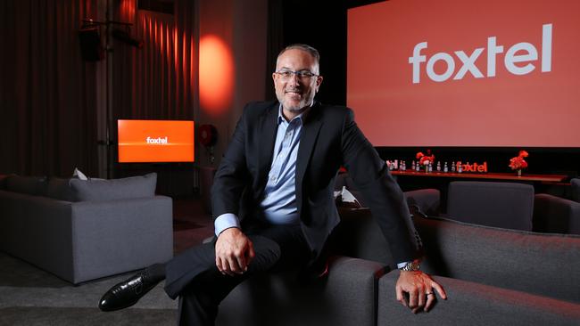 Foxtel CEO Patrick Delany. Picture: Britta Campion