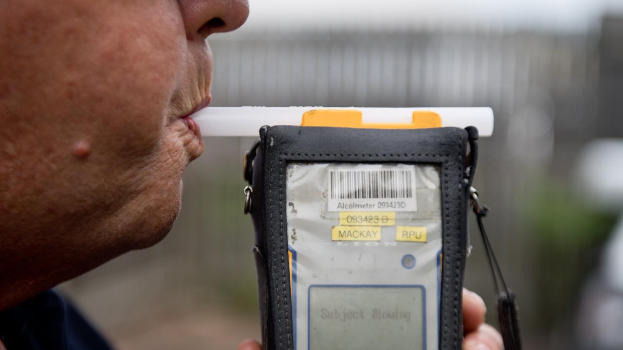 A Cambooya truck driver has blown twice the limit.