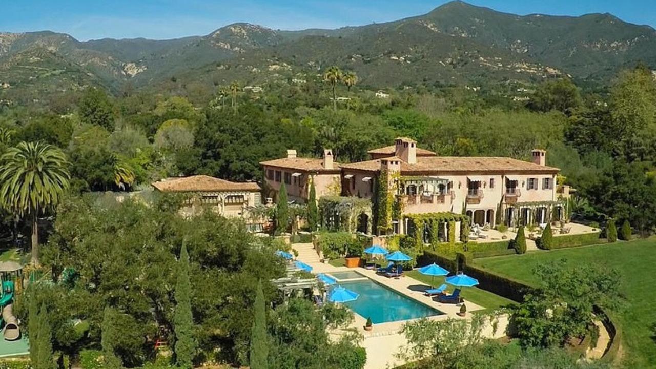 Harry and Meghan have reportedly splashed $20 million on this Californian home, complete with 16 toilets. Picture: Sotheby’s International Realty