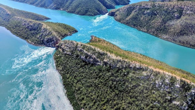 The Western Australia government has announced a change to how tourists access Horizontal Falls. Picture: Supplied