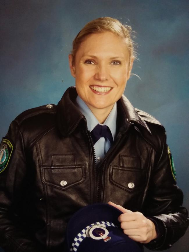 Senior Constable Kelly Foster, whose body was recovered from Wollangambe Canyon in Mount Wilson after she and another woman were swept into a whirlpool.