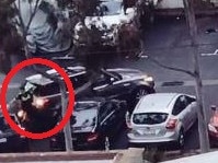 Jahdon Tamati was approached by police in a South Yarra car park in August 2020 when he allegedly fled from the officers, jumped into an SUV and reversed it. Police had tried to follow him and were in the car trying to arrest him at the moment he reversed, sending one officer flying and forcing the other to jump to safety. frame grabs from Tik Tok
