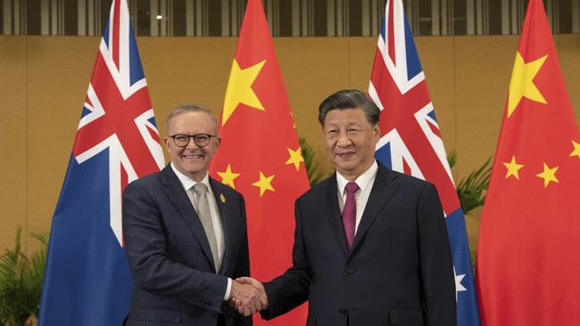 Anthony Albanese has said he hopes to visit Chinese President Xi Jinping in China later this year. Picture: Twitter