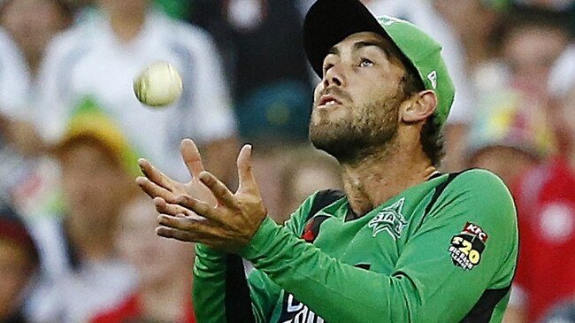 Glenn Maxwell catches Wells Picture:Wayne Ludbey