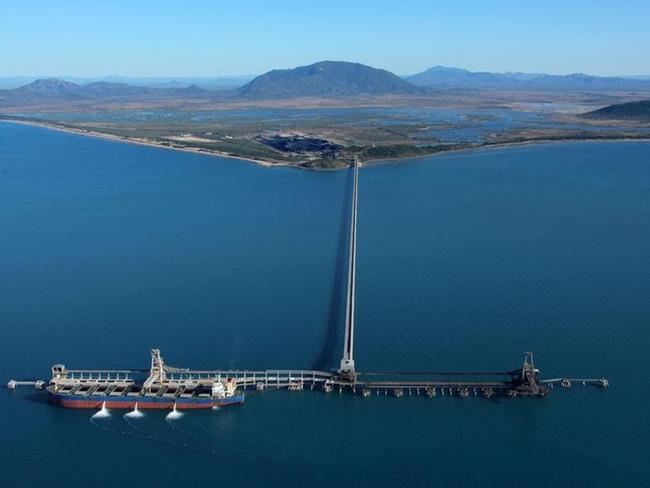 The Abbot Point coal terminal. Picture: Australian Marine Conservation Society.