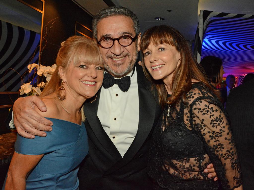 Donna Gates, Dr Soheil and Anne Abedian at Gold Coast Mayoress Charity Foundation Charity Ball at The Star Gold Coast. Picture: Regina King 