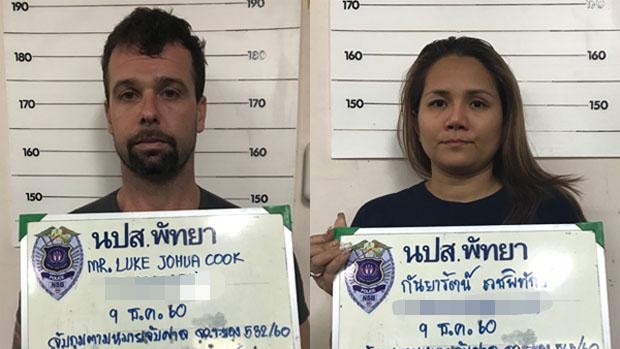 Australian Hells Angels member Luke Joshua Cook and his Thai wife Kanyarat Wechapitak have been arrested in Bangkok after  attempted to smuggle millions of dollars worth of crystal methamphetamines into a Thai port.