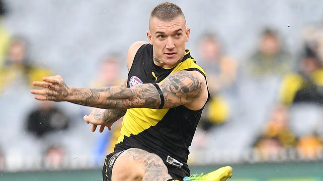 Dustin Martin and the Tigers look ready for September. Picture: AAP