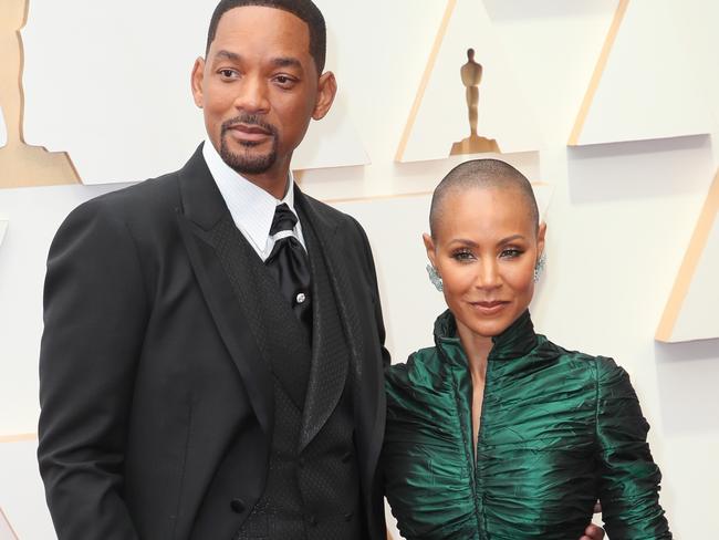 Will Smith and Jada Pinkett Smith at the Oscars. Picture: David Livingston/Getty Images