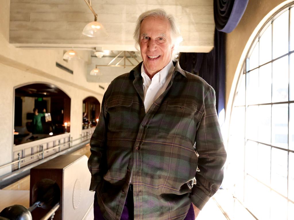 Henry Winkler attends the Pluto TV Green Room during Vulture Festival 2021 at The Hollywood Roosevelt in Los Angeles, California. Picture: Rich Fury/Getty Images for Vulture