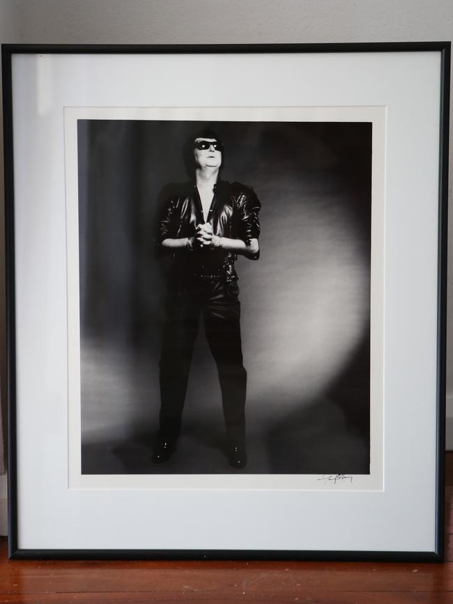 Roy Orbison photo: This was taken by Australian photographer Gary Heery and it’s said to be one of the last taken of this great artist. It’s a treasured gift from my wife.