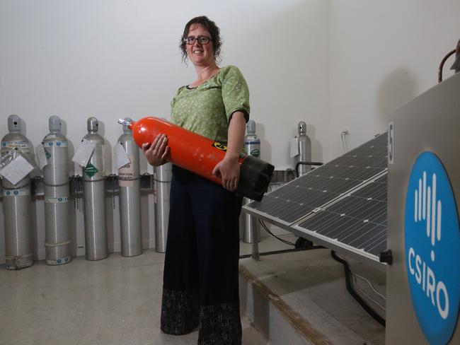 Feb 15, The CSIRO is holding an open day. They will be showing members of the public what they have at their base including an air archive with air samples that are decades old.Zoe Loh from CSIRO with some of the old air tanks. Picture: Stuart Milligan