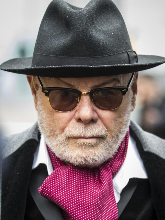 Gary Glitter, real name Paul Gadd, leaves Southwark Crown Court, London, on January 12, 2015. Picture: Rob Stothard/Getty Images