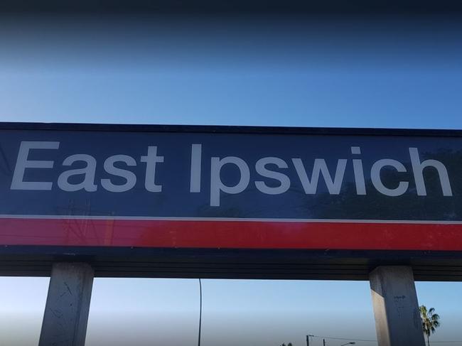 The body of an unidentified man was found at East Ipswich Railway Station. Picture: Supplied.