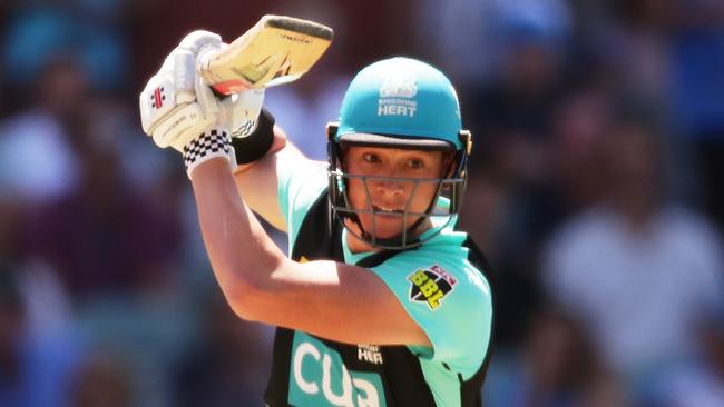 ADELAIDE, AUSTRALIA - JANUARY 17: Matt Renshaw of the Heat bats during the Big Bash League match between the Adelaide Strikers and the Brisbane Heat at the Adelaide Oval on January 17, 2020 in Adelaide, Australia. (Photo by Matt King/Getty Images)