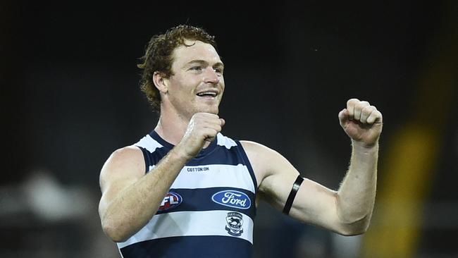 Geelong is the current premiership favourite, says Mark Robinson. Picture: Getty Images