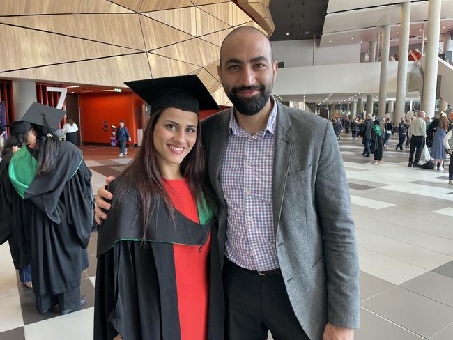 Heidi Nassar graduated from Australian Catholic University with a Bachelor of Early Childhood. Photo: Himangi Singh.