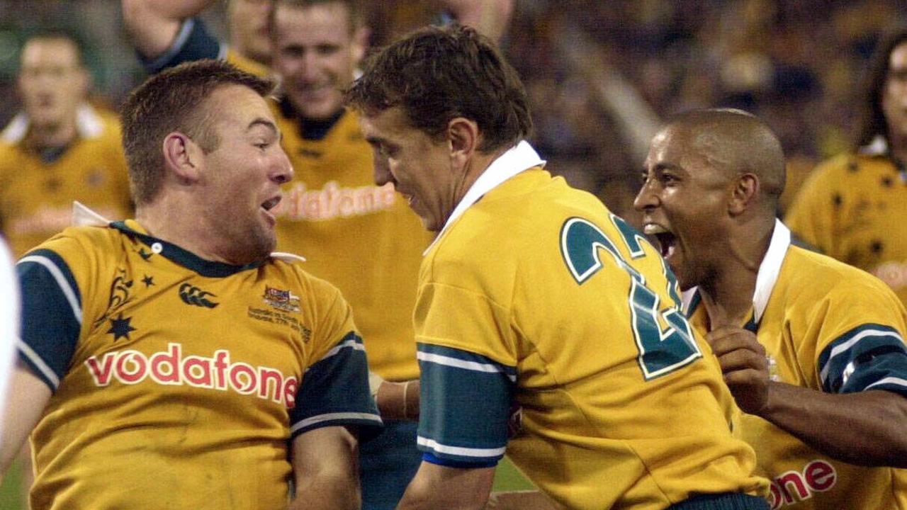 “Belief” defined the Wallabies’ Bledisloe success at the start of the century. Photo: AAP