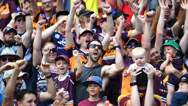 The NRL must look to Brisbane for expansion, believes Buzz Rothfield. (AAP image, John Gass)