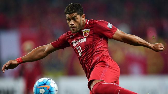 Shanghai SIPG Brazilian forward Hulk.