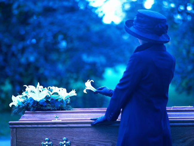 Thousands of people were buried in the old graveyard. Picture: George Doyle