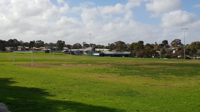 Richardson Reserve at Wynn Vale. Picture: Colin James