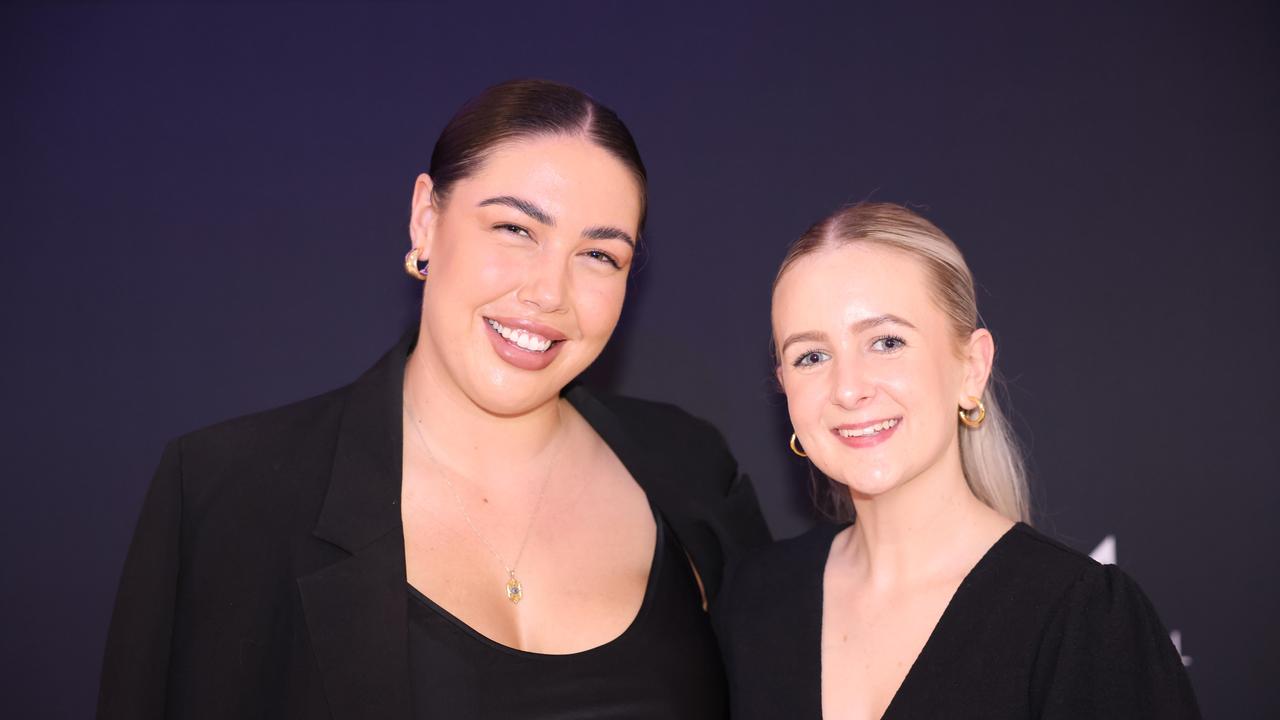 Jasmin Day and Maddi Joyce at The Kollosche Peoples Lunch 2023 for Serving Our People (SOP) at The Star Gold Coast. Picture: Portia Large