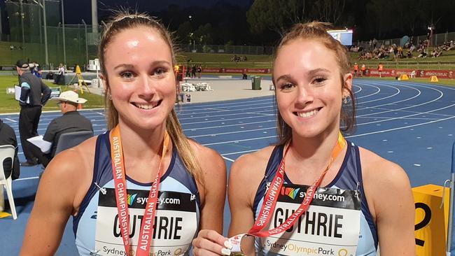 Australian athletics: Teen twins on own track to success