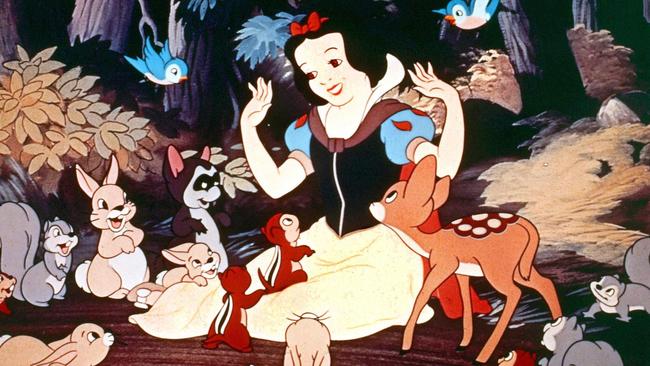 Scene from Disney’s 1937 <i>Snow White and the Seven Dwarfs.</i>