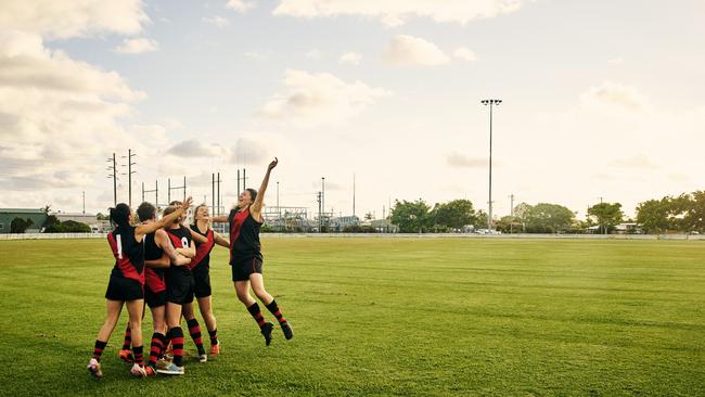 Junior footballers have been banned from touching each other in a local league. Generic picture: iStock