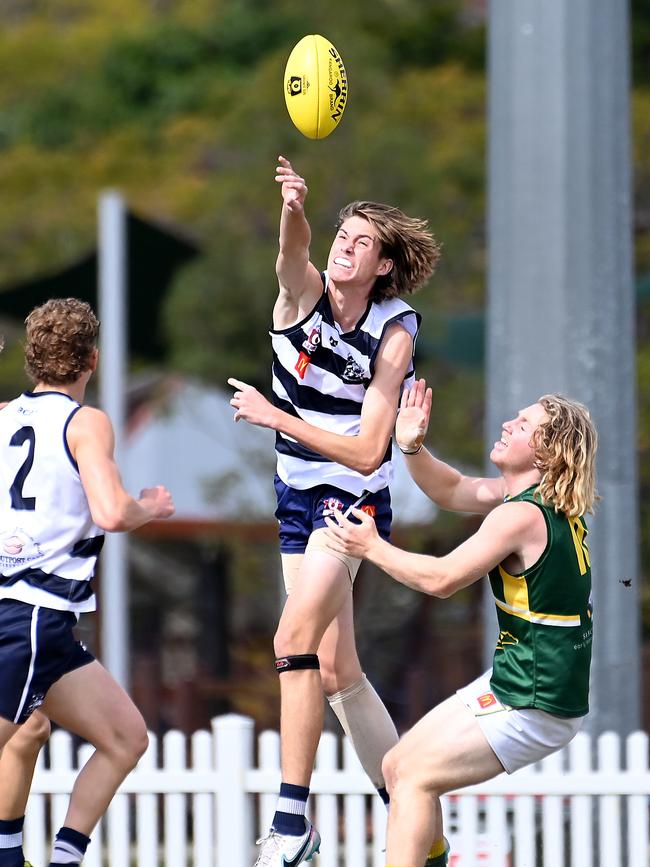 Action from Saturday's McDonaldâ€™s South East Queensland Youth Grand Finals played at Yeronga AFC. 2 September 2023. Picture, John Gass