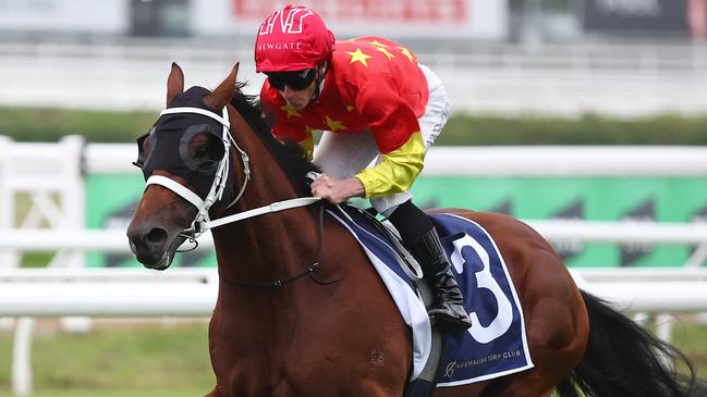 Crack colt Militarize will chase a fourth Group 1 success in next week’s Doncaster Mile. Picture: Jeremy Ng / Getty Images