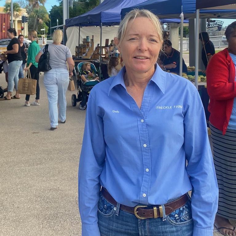 Greater Whitsunday Farmers Market president Deb McLucas. Picture: Matthew Forrest