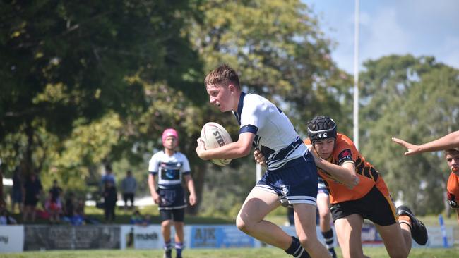 Cohen Dittmann in the Brothers v Wests U14s RLMD Grand Final at JRL Field 5, September 4, 2021. Picture: Matthew Forrest