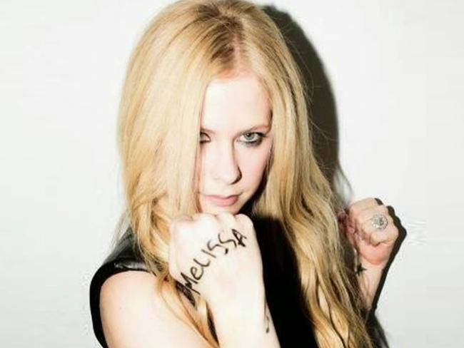 Bizarre rumours have spread that claim Avril Lavigne has been replaced by a woman called Melissa. Picture: Supplied