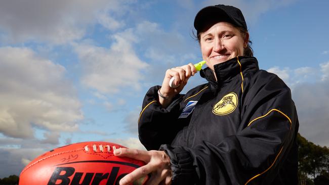 Narelle Smith will take charge of Glenelg’s reserves side this season. Picture: Matt Loxton.