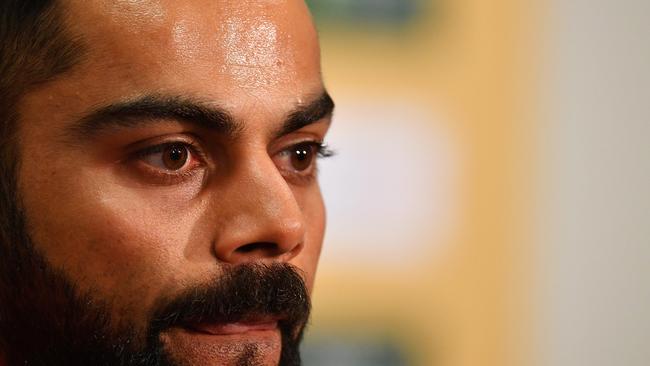 Virat Kohli: “I think a bit of banter there is not harmful at all.” Pic: Getty Images