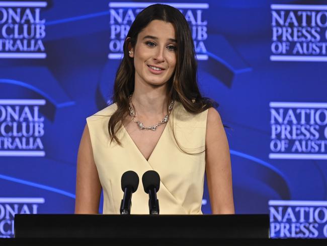 Teach Us Consent founder Chanel Contos believes the incidence of sexual assault would decrease if young men were better educated about consent. Picture: NCA NewsWire / Martin Ollman