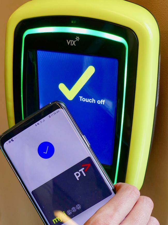 Victorians are signing up to use mobile Myki at a rate of about 1000 per day.