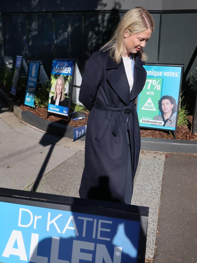 Ms Hamer was called out by Nine newspapers for owning properties in Canberra and London, despite claiming to be a renter throughout her election campaign. Picture: NewsWire/ David Crosling