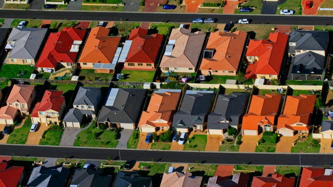 The government's housing plan aims to build 1.2 million homes in five years, meaning Australia would need to build 240,000 homes each year until 2029. Picture: Getty Images.